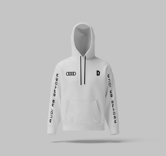 R8 Sketch Edition Hoodie – White